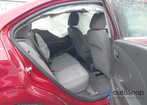 2013 Chevrolet Sonic Lt Auto z USA, uszkodzony, nr VIN 1G1JC5SH0D4177909